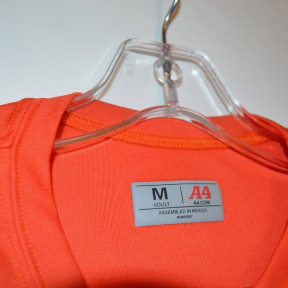 A4. Activewear Orange Sign - G (front) Win from Within (back) T-Shirt M(Adult) - Picture 2 of 4